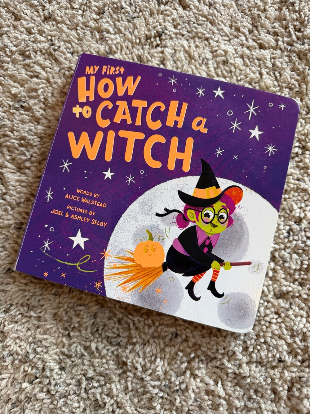 3/$25 🪩 How to Catch a Witch Halloween Picture Book | Toddler Board Book